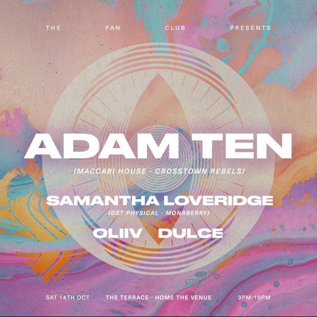 The Fan Club Presents ADAM TEN
