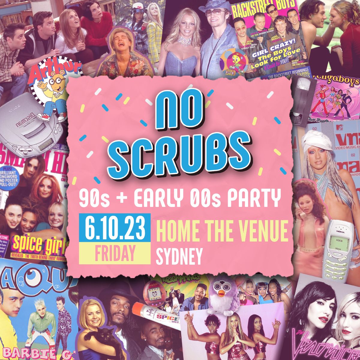 No Scrubs 90s + Early 00s Party 