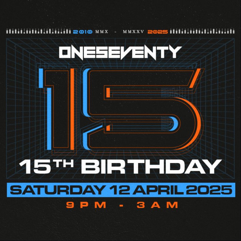 OneSeventy's 15th Birthday