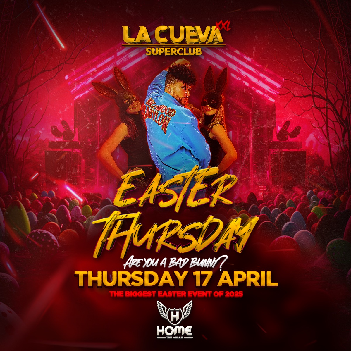 La Cueva Superclub XXL: Easter Thursday 