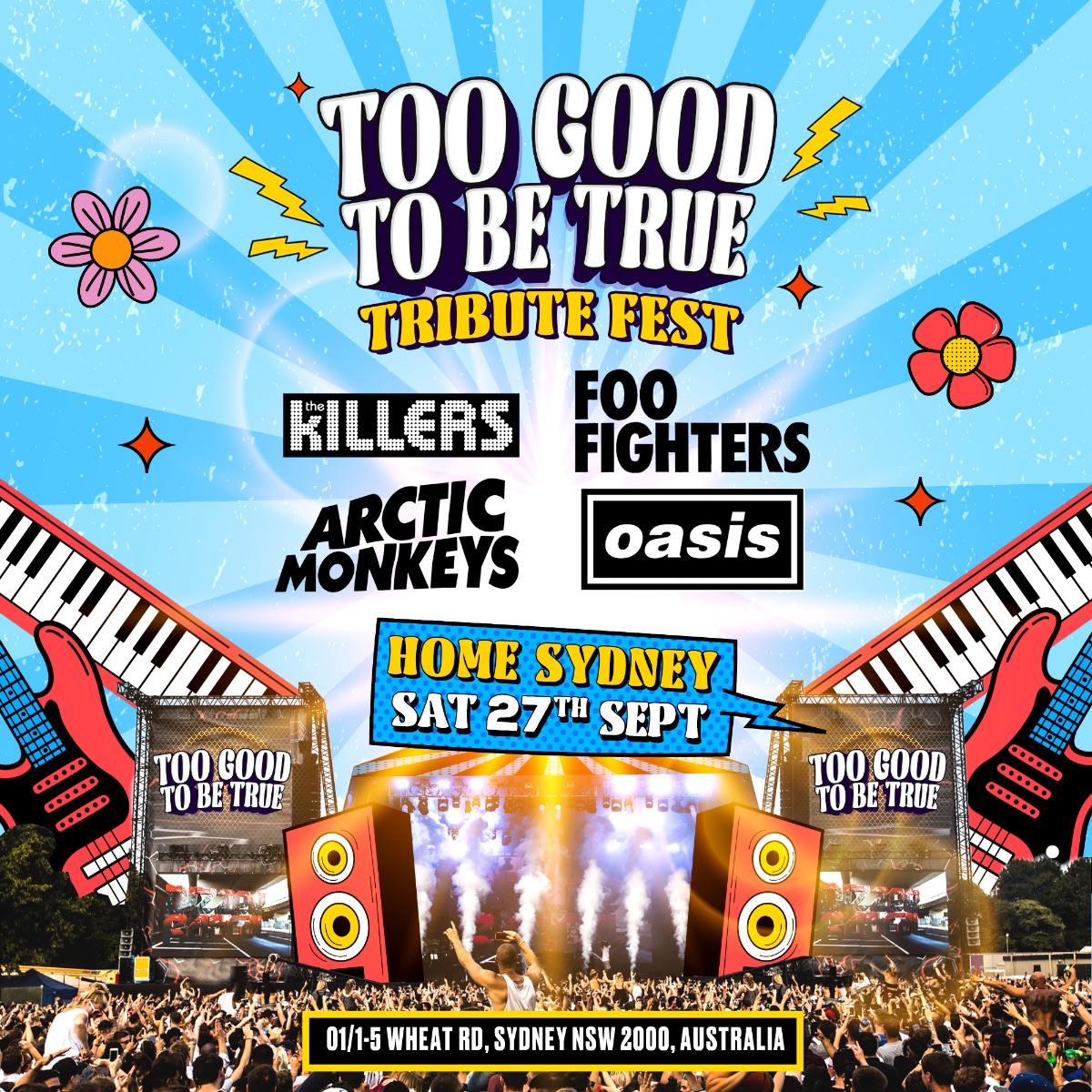 Tribute Festival comes to Sydney!