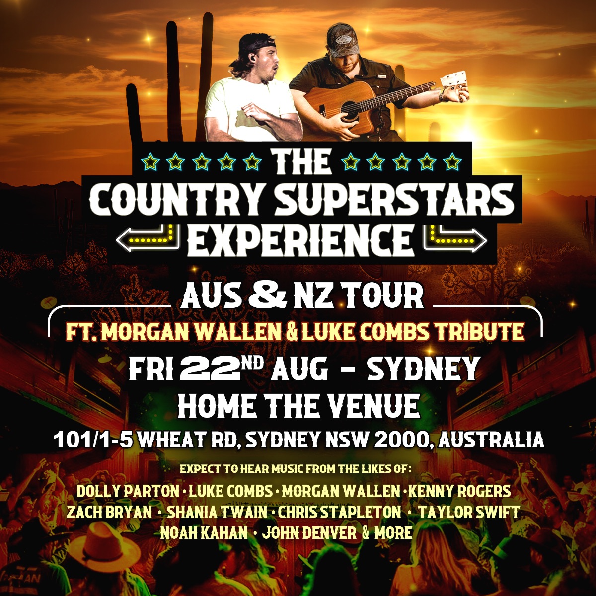The Country Superstar Experience - Sydney