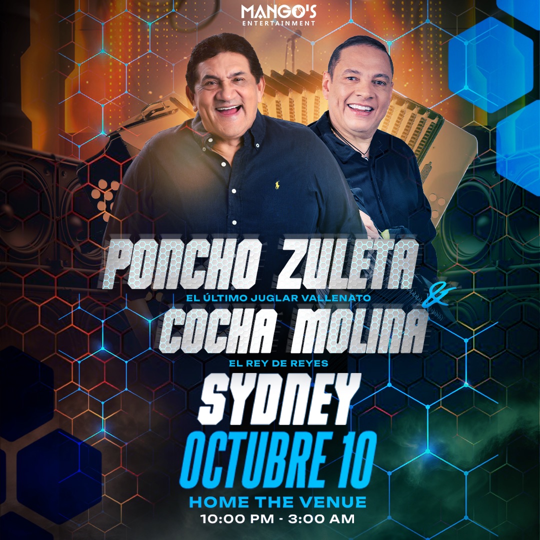 PONCHO ZULETA Y EL CONCHA MOLINA EN CONCIERTO
